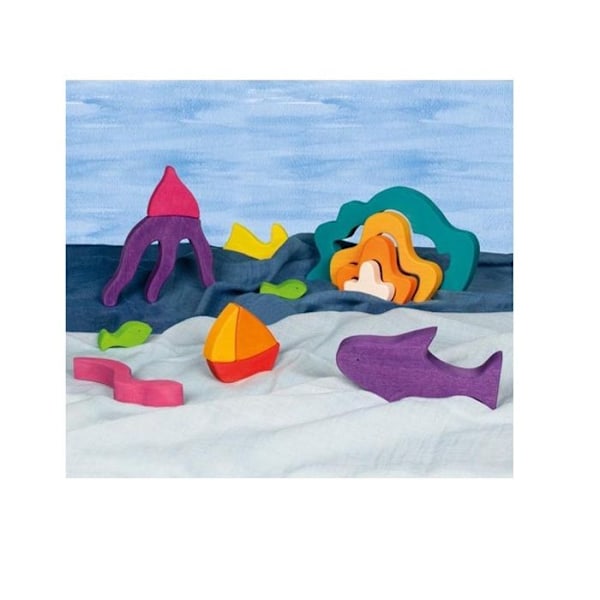 Goki - Ocean bygglåda - GOLLNEST & KIESEL Blå
