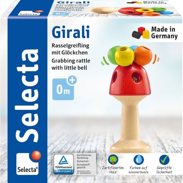 HEIMESS - 763790 - ELASTISK RATTLE - REGNBÅGE