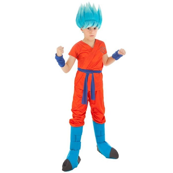 Goku Super Saiyan-dräkt för pojkar - CHAKS - Fiktiv karaktär - Dragon Ball-licens - EU-standarder Vit 152 cm