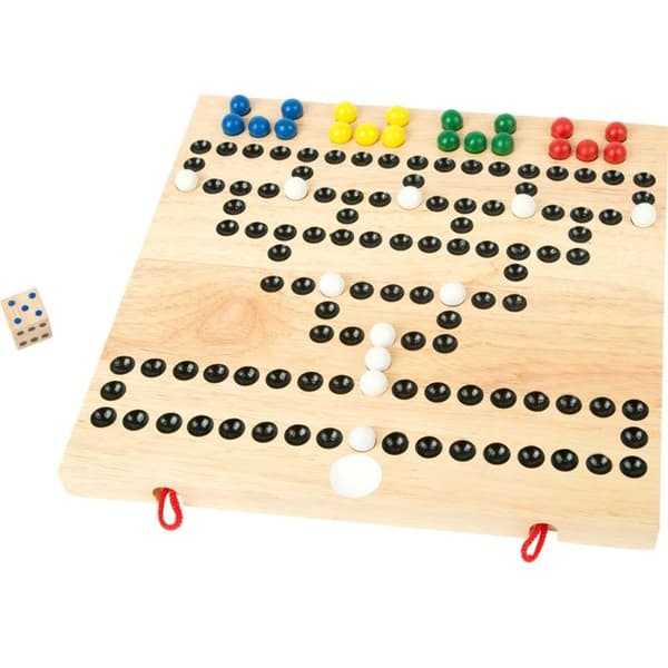 Brætspil - Malefitz - Træbarrikade - For børn fra 8 år og opefter - Terningespil
