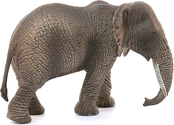 Figur figur - Schleich - Afrikansk Elefant Hona - Grå - 15 cm - Barn Grå