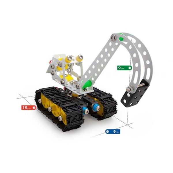 Alexander Toys - Constructor Diggy - Bandgrävmaskin Grå