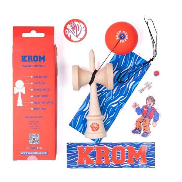 KROM Kendama - Krom Kendama Davide Pro Mod - KROM Röd