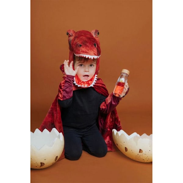 Taikavoimainen kelluva T-Rex aistipullo - PETIT BOUM Röd
