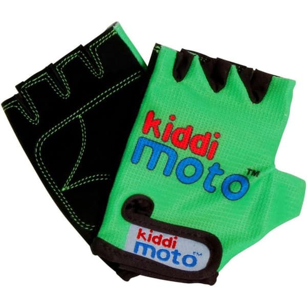 Kiddimoto - Neon Grøn Handsker MEDIUM Grön