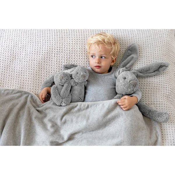 Happy Horse - Richie Rabbit mjukdjur ljusgrå 38 cm Grå