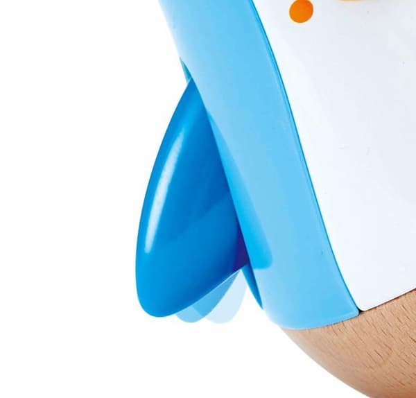 Pingvin Wobble Musik klockspel beige