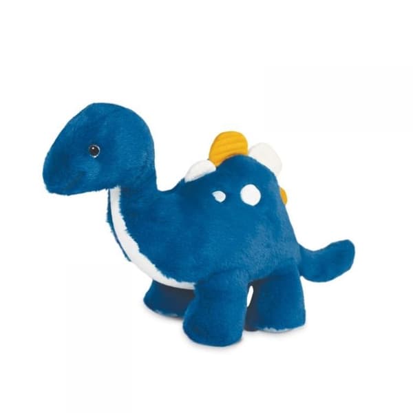 Håndhistorie - Hello the Dino Bamse 40 cm - DOUDOU ET COMPAGNIE Blå