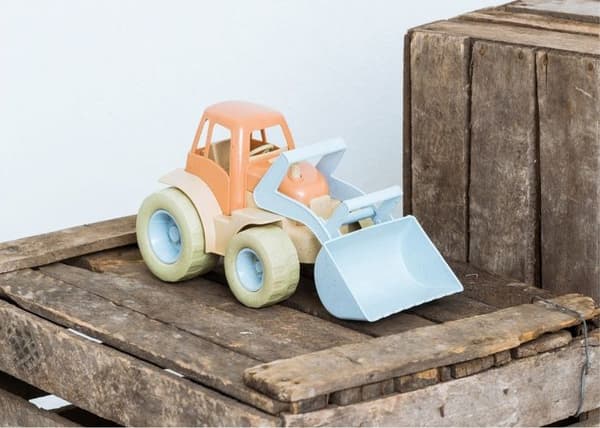 Bioplastik Legetøj Dantoy - Blå & Brun Traktor til Børn Blå / Brun