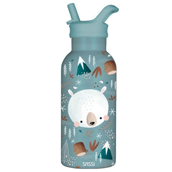 Sassi Junior - Munchy the bear isolerad flaska 350 ml Flerfärgad