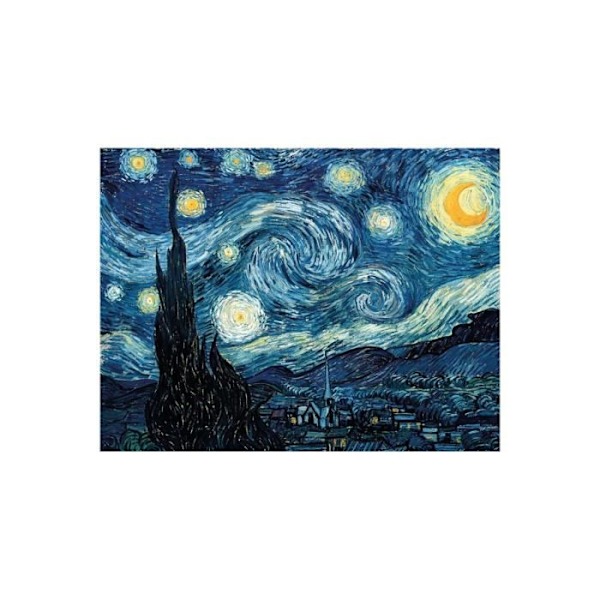 50 bitars träpussel STARRY NIGHT - Michele Wilson - Tecknade serier och serier - Blandade barn Flerfärgad