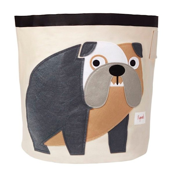 3 groddar - Bulldog Toy Bag - ELEMENT FÖR BARN Grå
