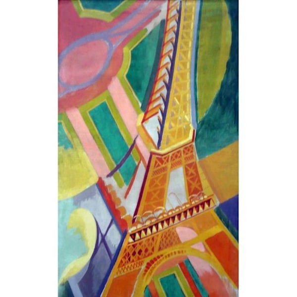 Puzzle Michèle Wilson - Eiffel-torni Delaunay - WILSON PELIT Flerfärgad
