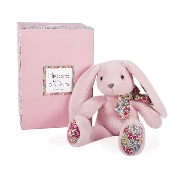 Histoire d'Ours - Pehmolelu Pupujuss - Vaaleanpunainen - 25 cm - Ystävät halailuun Blå
