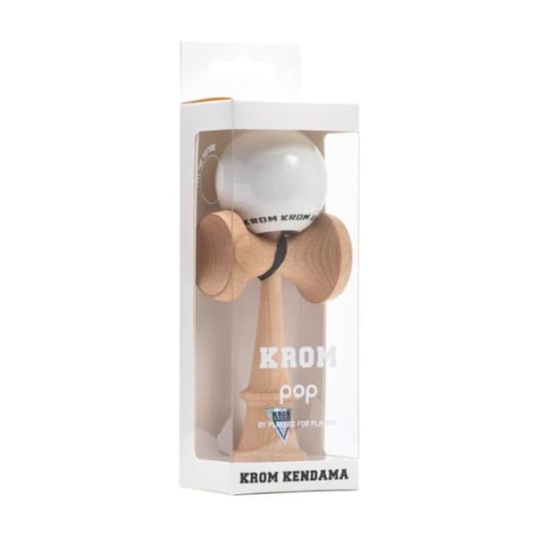 KROM Kendama - Krom Kendama Pop Lol Vit - KROM Vit