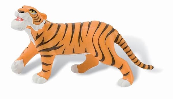Figurine Shere Khan 8 cm - Junglebogen - BULLYLAND - Orange - Unisex - Fra 3 år Orange