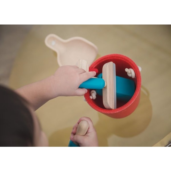 Plan Toys - Huoltopaketti - TROUSSELIER Blå