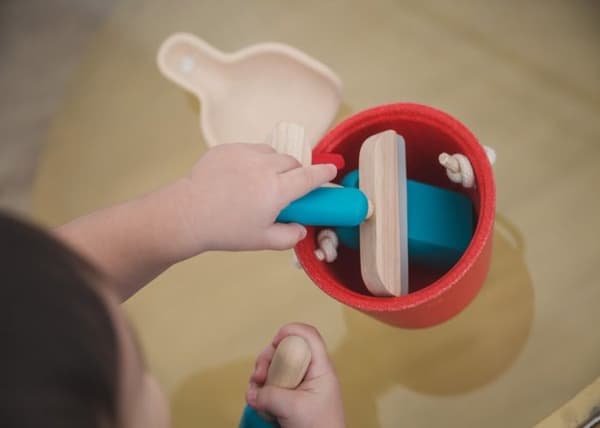 Plan Toys - Vedligeholdelsessæt - TROUSSELIER Blå
