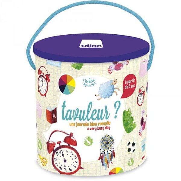 Brädspel - VILAC - Tavuleur - En hektisk dag - Vit - Blandat - Barn
