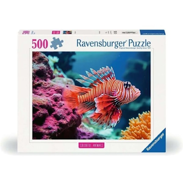 500p Highlight Poisson-lejon Vit