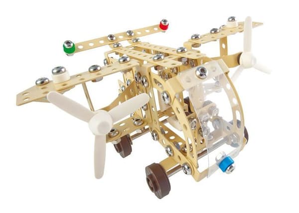 Alexander Toys - Constructor Goliath - Militærfly Grå