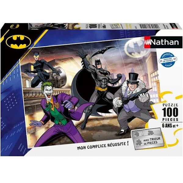 Nathan - Batmanin viholliset palapeli 100 kpl - RAVENSBURGER Svart