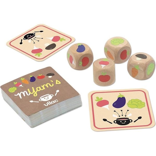 Vilac - Yams Game - Myams skördedag Grön