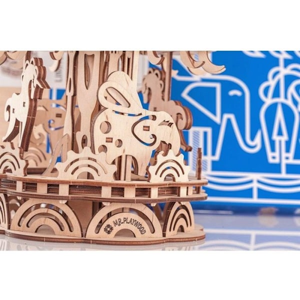 Maquette Carrousel stor modell - För de stora - Reflexionsspel - Modeller Beige
