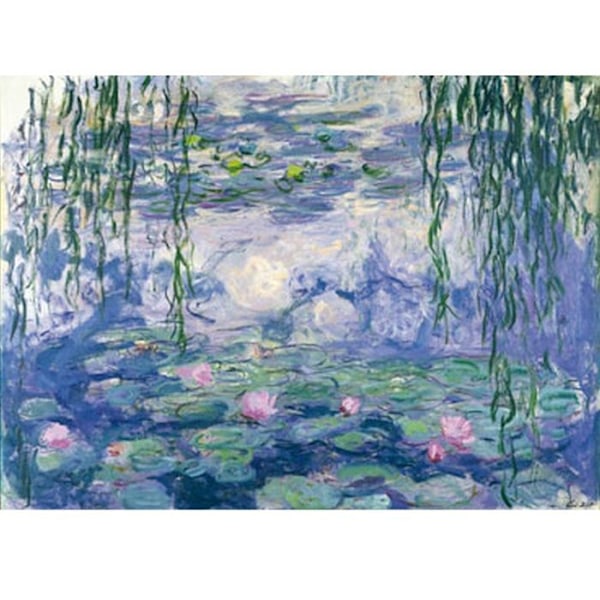 Palapeli 250 kappaletta - Monet: Nymphae & Weeping Willows
