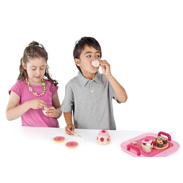 SEVI - 82314 - JÄLJELMÄPELI - KEITTIÖ - ASTI… Pinkki ja beige