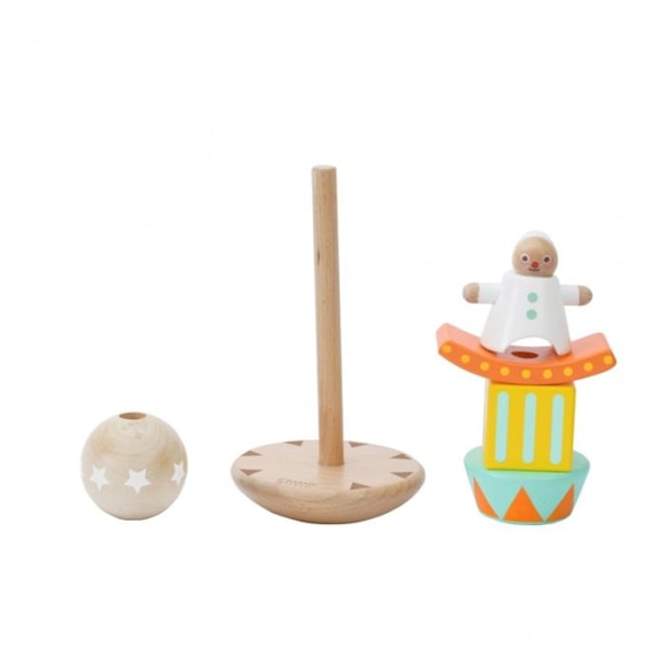 Classic World - Stacking Clown Tumbler - TOOPIZ Orange