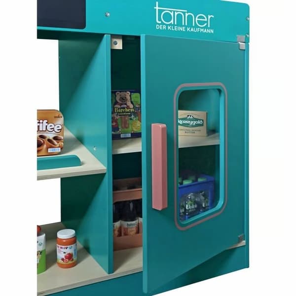 Tanner - Supermarked med kassesystem Blå