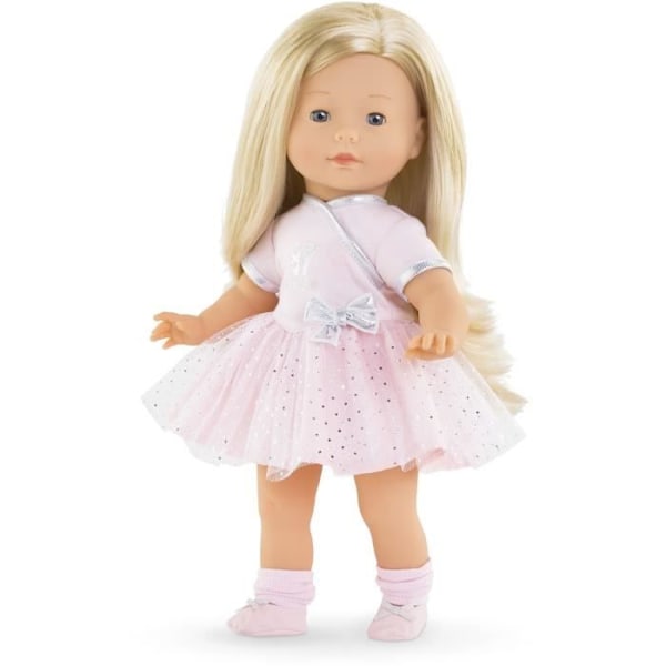 Docka - COROLLE - Constance Ballerina - 36 cm - anpassningsbar - från 3 år VIT