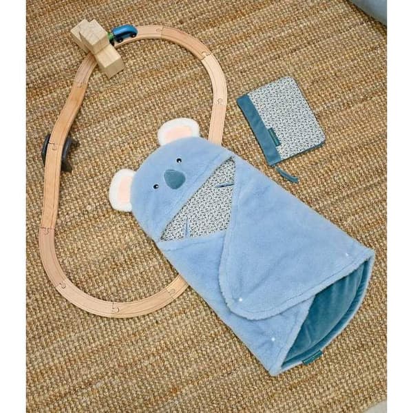 Doudou et Compagnie - Yoca the koala health book protector Blå