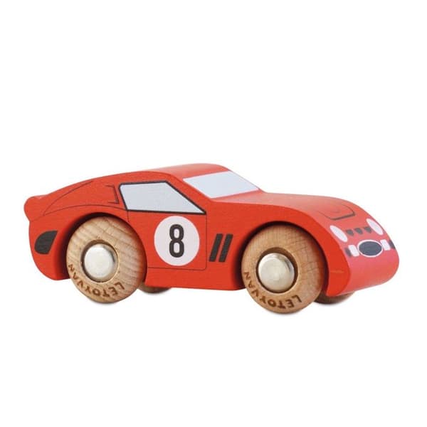 Le Toy Van - Finley-auto No 4 - PETIT JOUR Röd