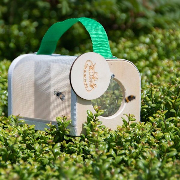 Insecttien tarkkailulaatikko - ESSCHERT DESIGN - 20 cm - Lapsille - Ulkokäyttöön - Beige Beige