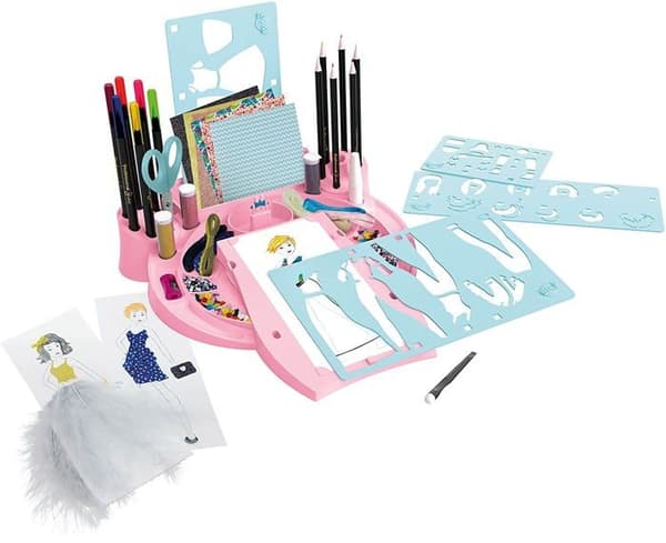 Professionelt studiemode - BUKI - Brun - Plastik - Fra 7 år Vit