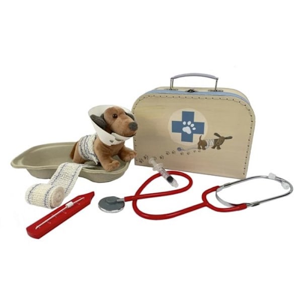 Egmont Toys - Veterinär resväska Beige