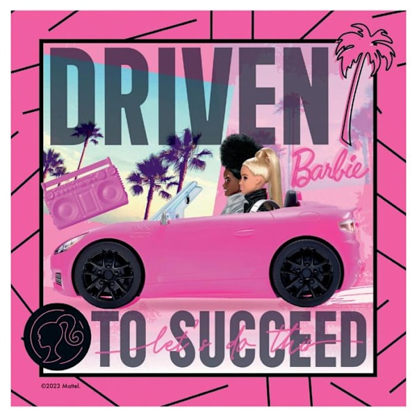 Pussel 3x49 bitar: Barbie: Inspirera världen! Olika färger