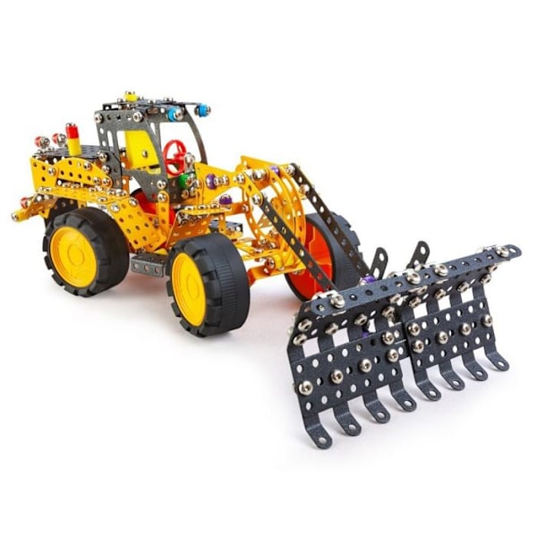 Alexander Toys - Constructor Pro - Scratch Excavator 7 in 1 Gul
