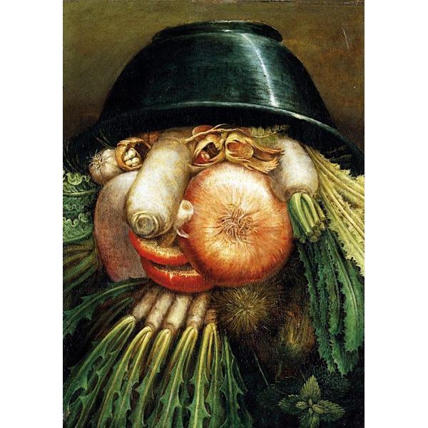 12-delat träpussel THE VEGETABLE GARDEN MAN - Michele Wilson - Blandat - Från 3 år Flerfärgad