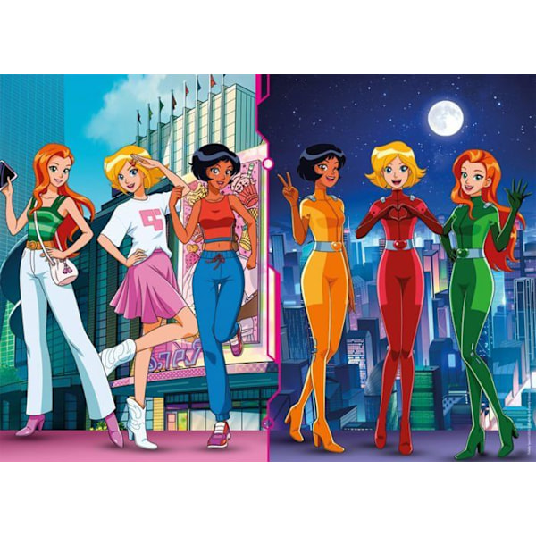Puzzle Amies Totally Spies 60 kpl - Nathan - Puzzle lapsille - Sarjakuvat ja animaatiot