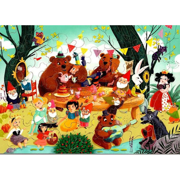 Michèle Wilson Pussel - Once upon a time av Barbara Brun - WILSON GAMES Flerfärgad