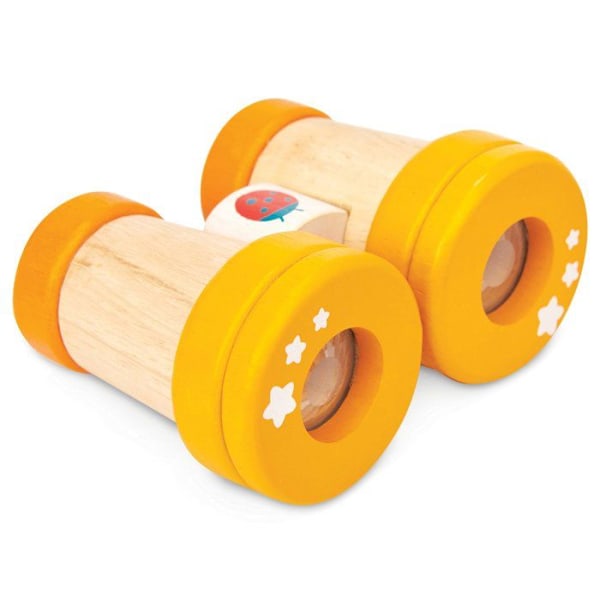 Puu-binokkelit - Uniikki - Kalteva - Oranssi - 11,4 cm - Leikkiminen seikkailijoille