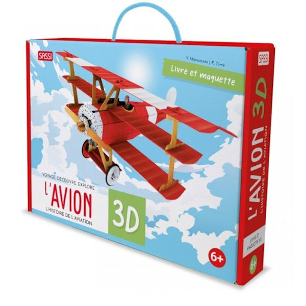 Sassi Junior - Bygg 3D-planet Röd
