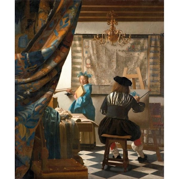Puzzle Michèle Wilson - Vermeerin maalaustaide - WILSON PELIT Beige