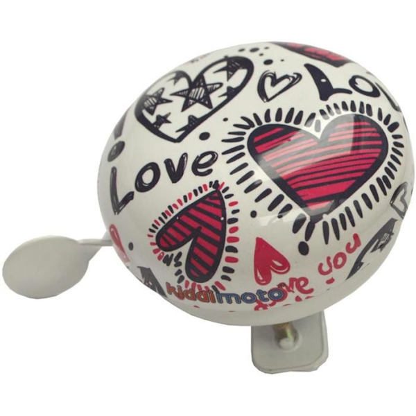 Kiddimoto - Love Bike Bell Vit