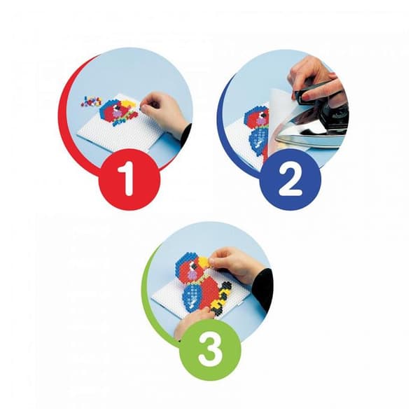 Hama - Delfiini-levy standardihelmille (Ø5 mm) Blå