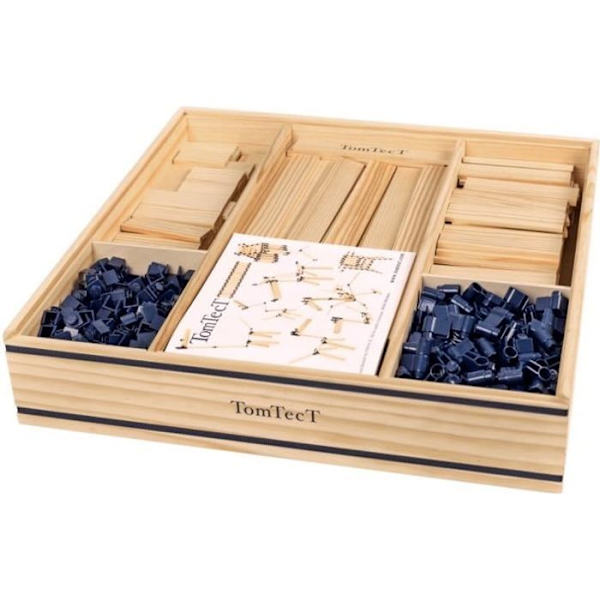 TomTecT - Box med 1000 TomTecT delar - KAPLA Beige