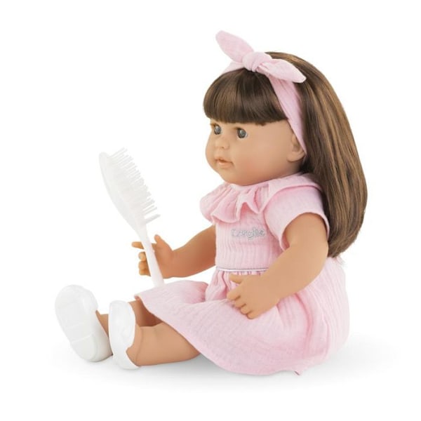 Poupon COROLLE - Julie - 36 cm - Helppo kammata hiukset - Vaniljan tuoksu Rosa